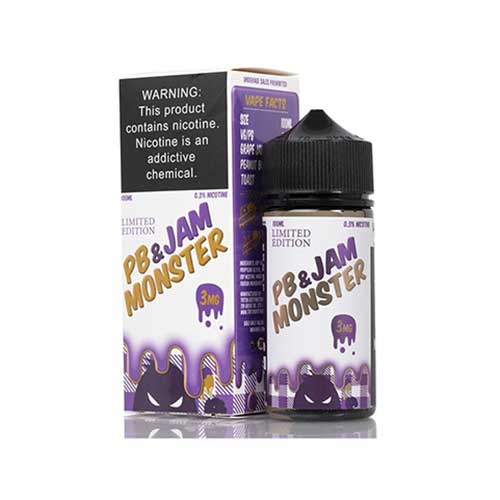 Jam Monster PB & Jam Grape 100ml
