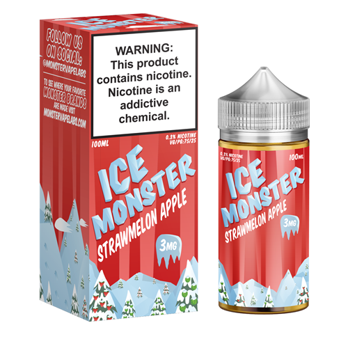 Jam Monster Ice Monster Strawmelon Apple 100ml