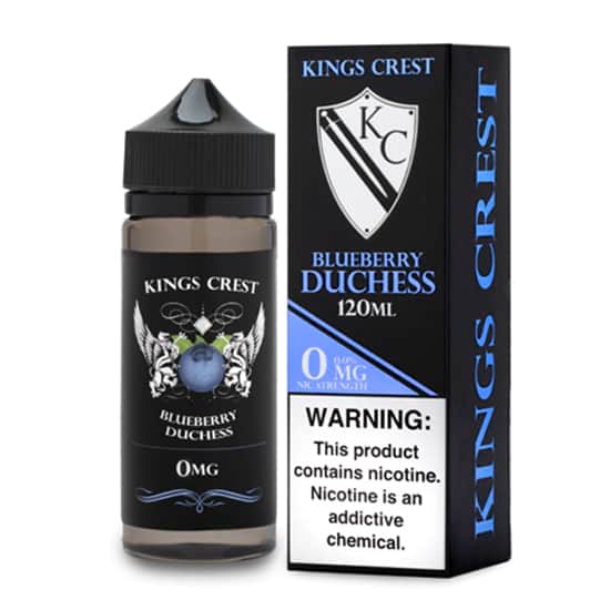 Kings Crest Blueberry Duchess 120ml Vape Juice