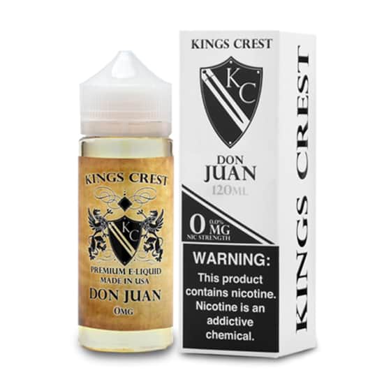 Kings Crest Don Juan 120ml Vape Juice