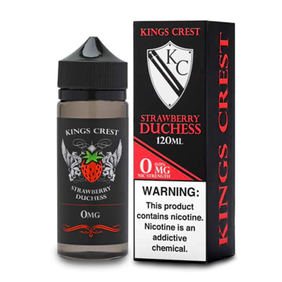 Kings Crest Strawberry Duchess 120ml Vape Juice